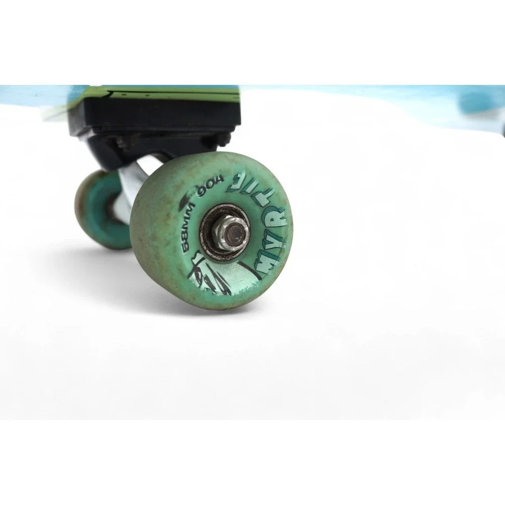 Vtg Myrtle Stuff‎ Russ Pope Skateboard Rare 58mm Complete Rare Longboard Artist